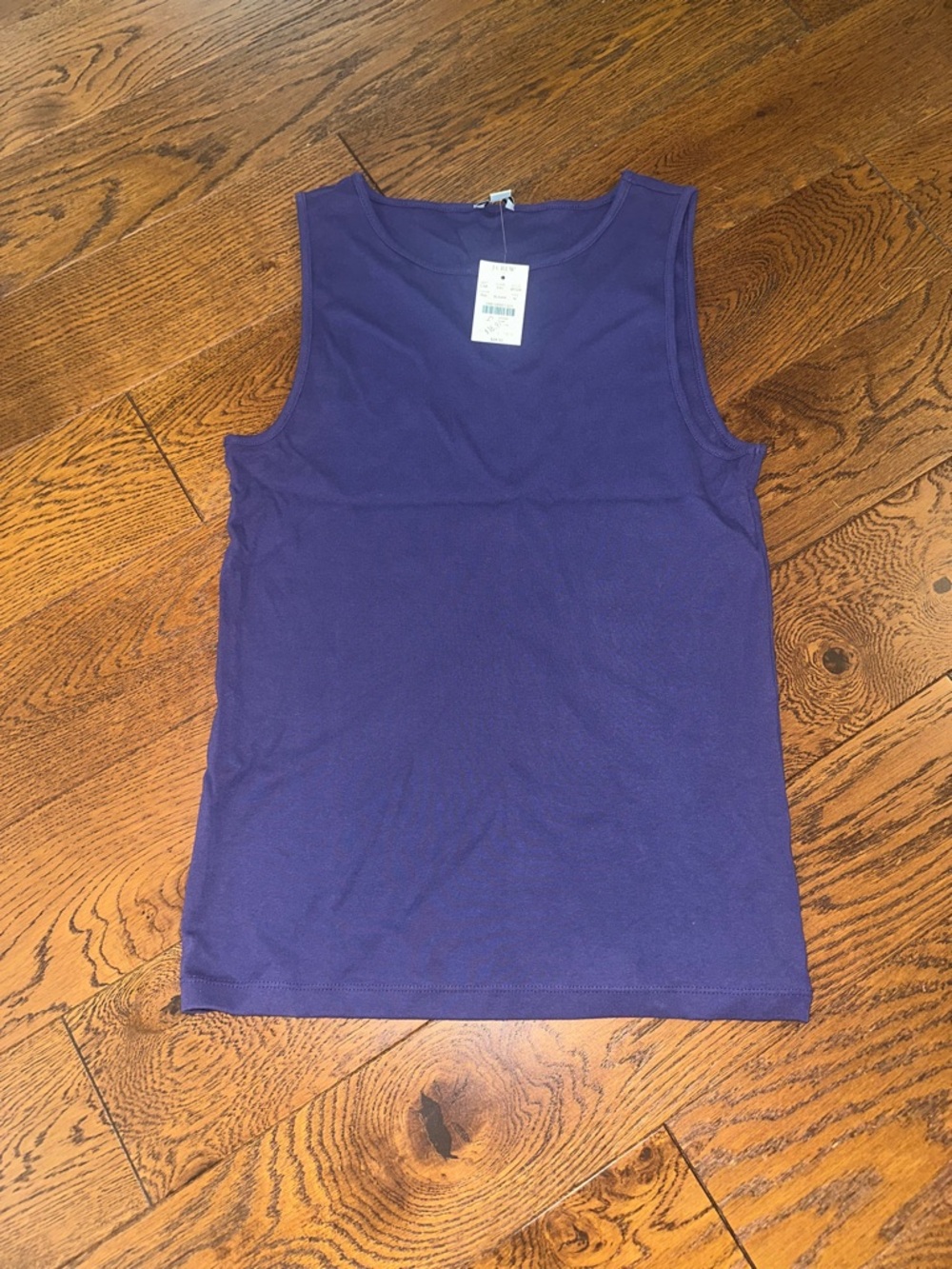 J. Crew Medium Purple Sleeveless Tank Top